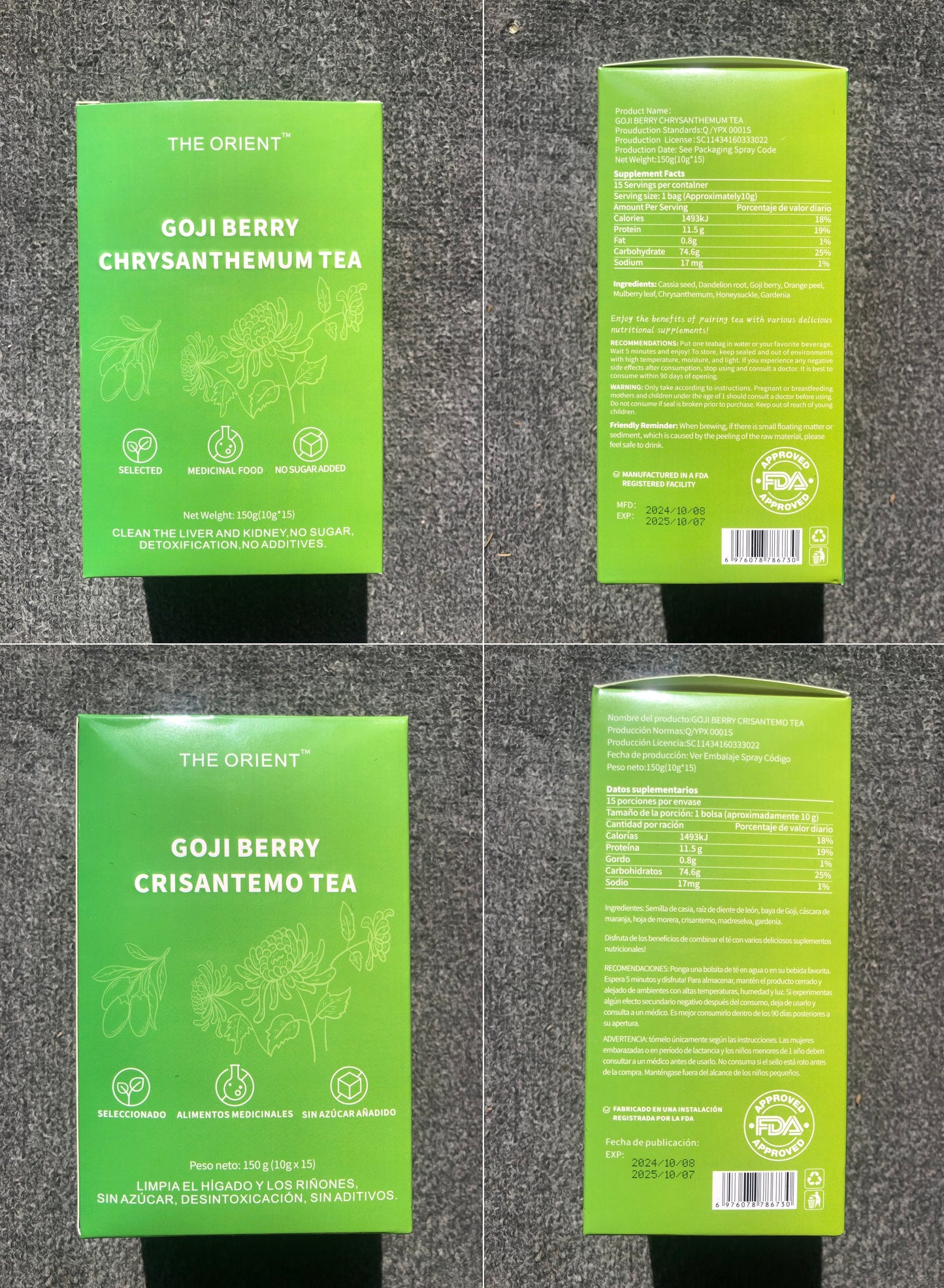 150g Wolfberry Chrysanthemum Tea