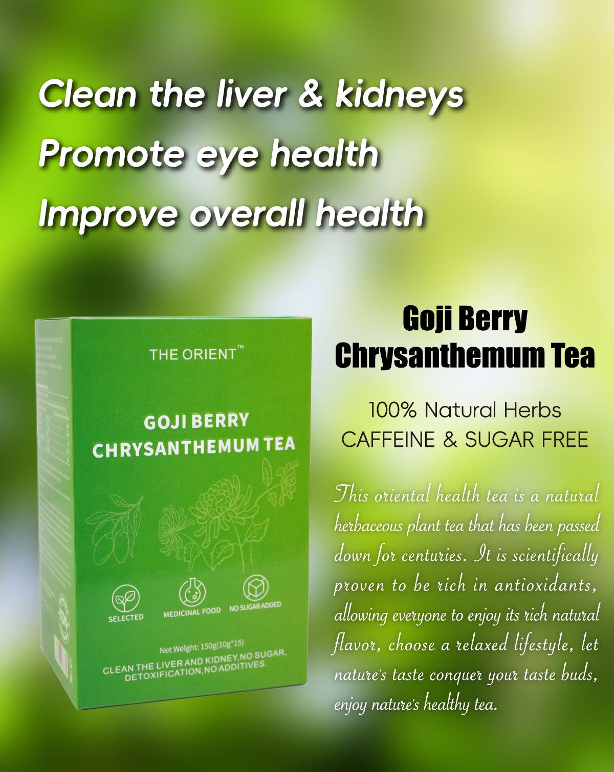 150g Wolfberry Chrysanthemum Tea