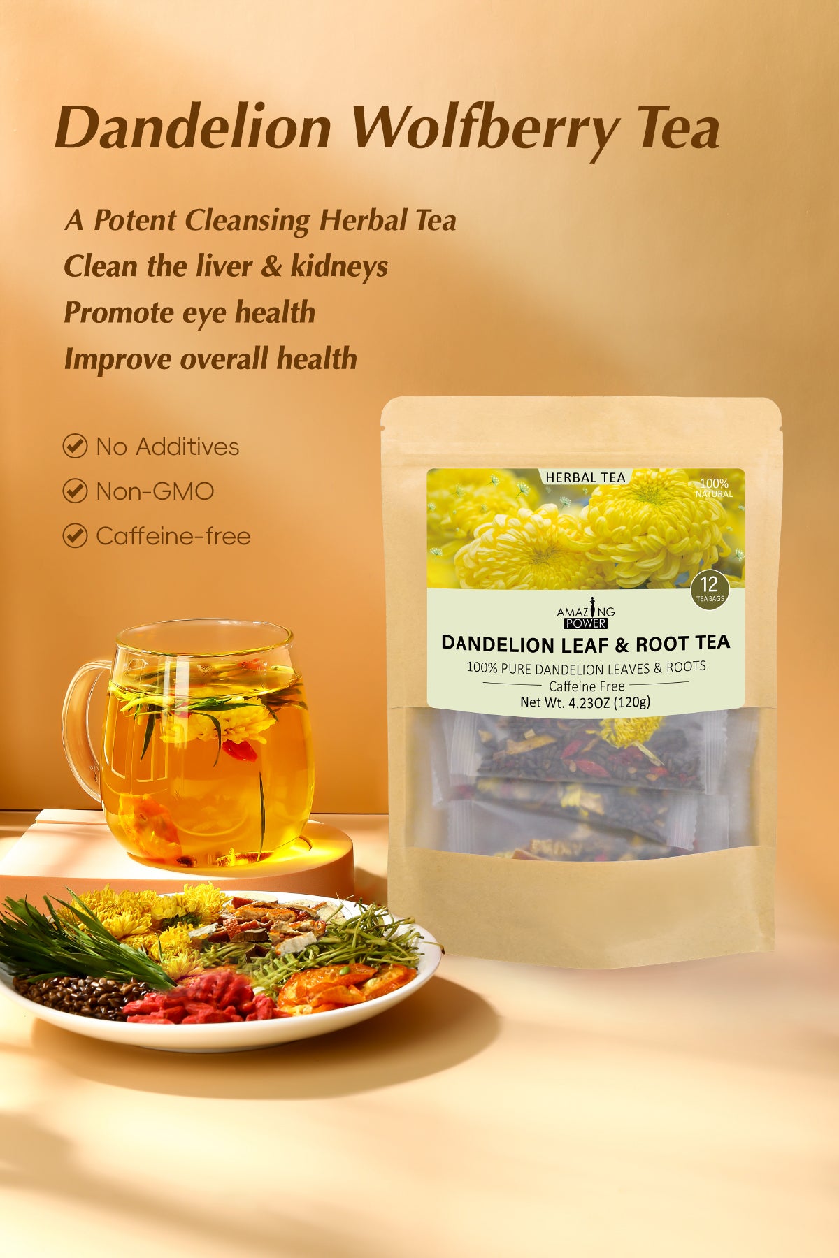 120g Wolfberry Chrysanthemum Tea