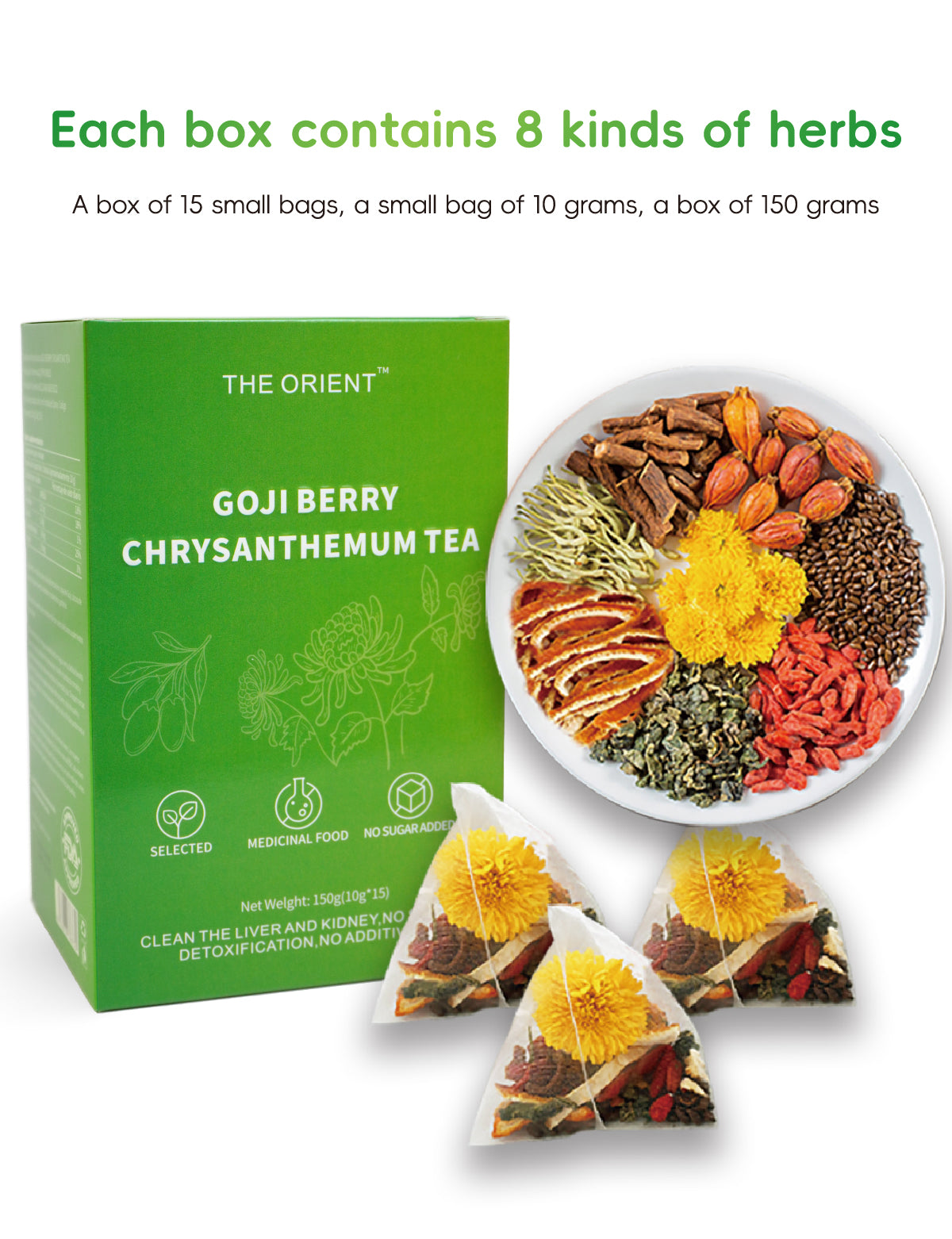150g Wolfberry Chrysanthemum Tea